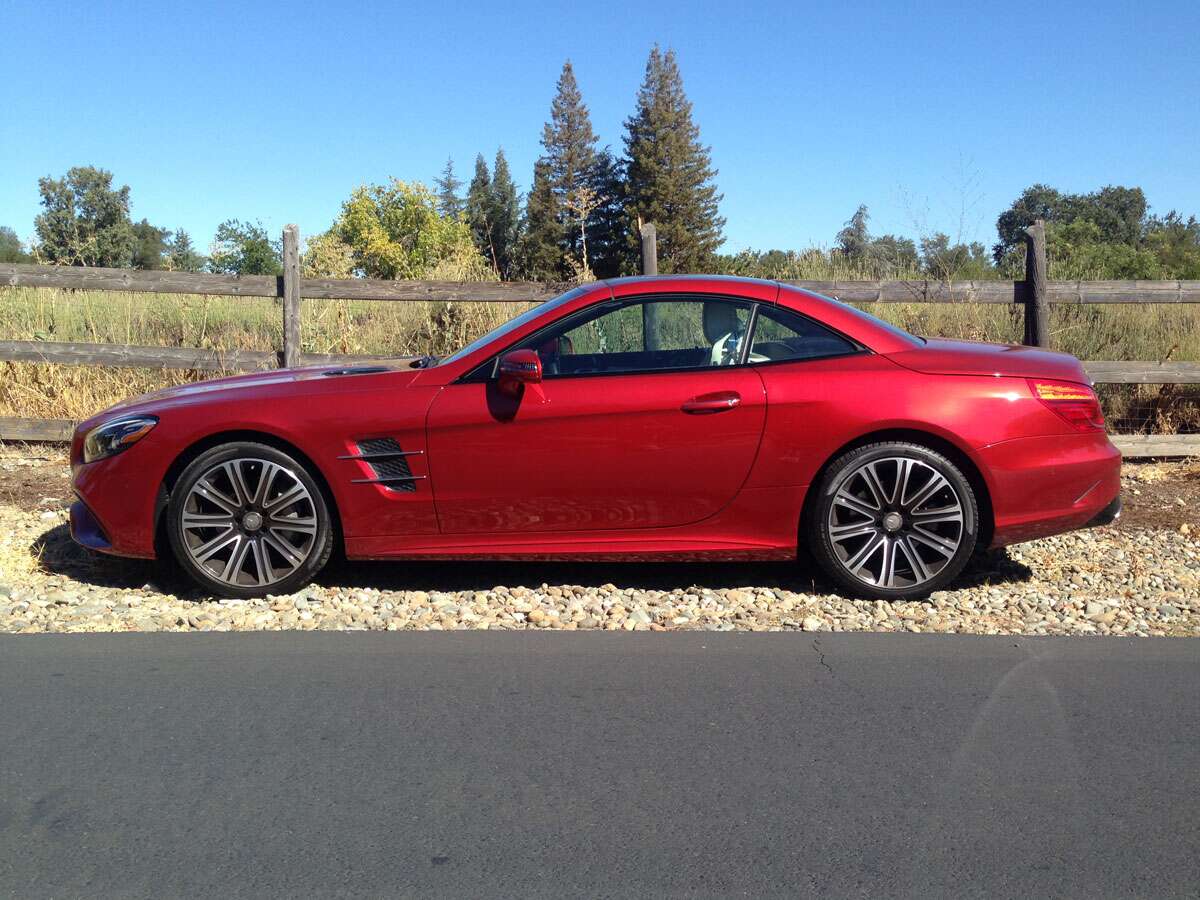 Hitting the Road in the New MercedesBenz SL450 The Drive