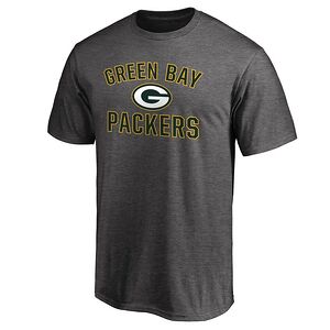 Green Bay Packers NFL Pro Line Victory Arch T-Shirt - Gray