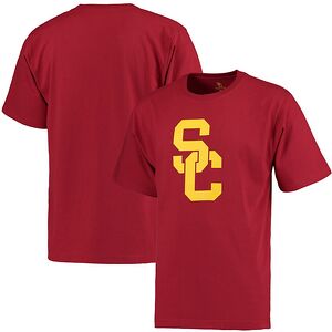 USC Trojans Interlock T-Shirt - Cardinal
