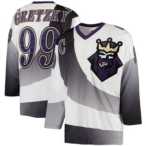 Wayne Gretzky Los Angeles Kings Mitchell & Ness 1995/96 Throwback Alternate Authentic Vintage Jersey - White