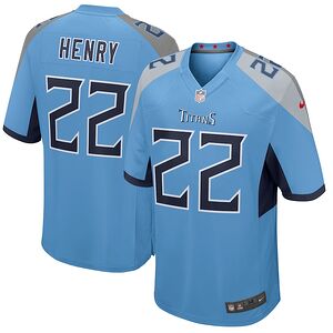 Derrick Henry Tennessee Titans Nike New 2018 Game Jersey u2013 Light Blue