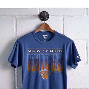 Tailgate Men's New York Knicks Graphic Tee Royal Blue XXL